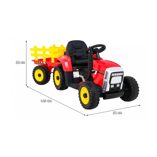 Mașină electrică KidsCar Tractor Roșu cumpăra în Chișinau