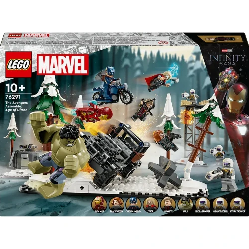 Конструкторы Lego Marvel The Avengers Assemble: Age of Ultron, 613 элементов купить в Кишиневе