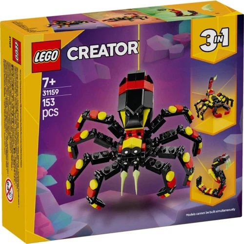 Конструкторы Lego Creator Wild Animal: Surprising Spider, 153 элемента купить в Кишиневе