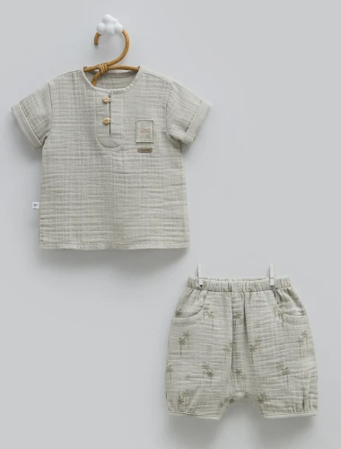 Комплект из 2 штук Caramell Free Boy Green (12-18М) купить в Кишиневе