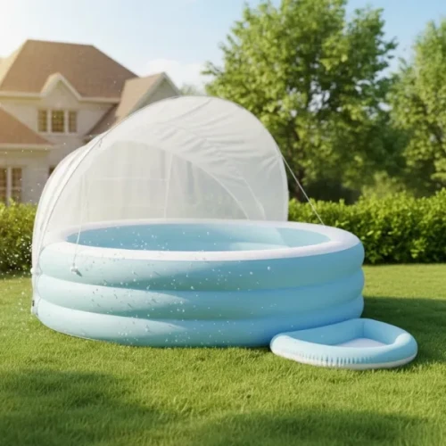 Bazin pentru copii Intex Swim Center Canopy Lounge cu acoperiș, 830 litri cumpăra în Chișinau