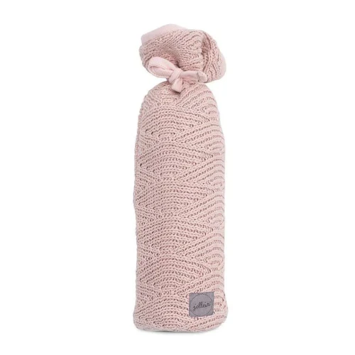 Husă pentru sticluță Jollein River Knit Pale Pink cumpăra în Chișinau