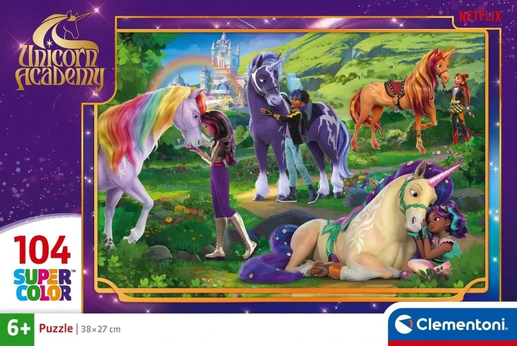 Puzzle Clementoni Unicorn Academy 2 2025 ,104 elemente cumpăra în Chișinau