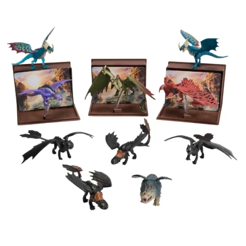 Set de mini-figurine Spin Master Cum să îți dresezi dragonul, în sort. cumpăra în Chișinau