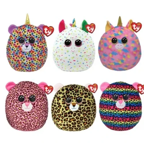 Плюшевая игрушка TY Пятнистый леопард Livvie Squishy Boos, 22 см купить в Кишиневе