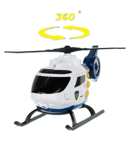 Elicopter de poliție Wenyi Rescue Police (lumini/sunete), scara 1:32 cumpăra în Chișinau