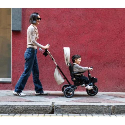 Tricicletă KinderKraft Spinstep 2 PLUS bej cumpăra în Chișinau