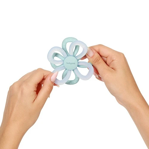 Прорезыватель для зубов BabyOno Flower Blue купить в Кишиневе