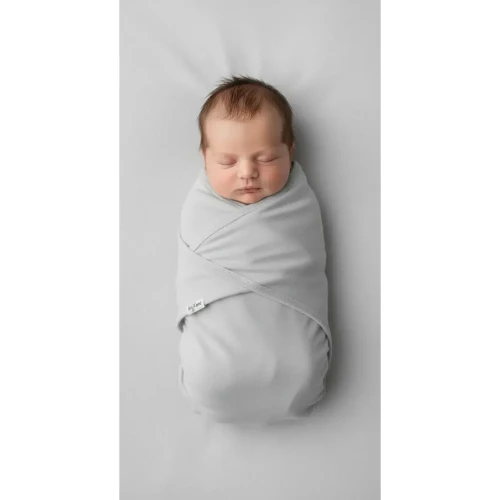 Sistem de infasare din bumbac BabyJem Soft Practical Swaddle Grey (74x48 cm), 1 buc. cumpăra în Chișinau