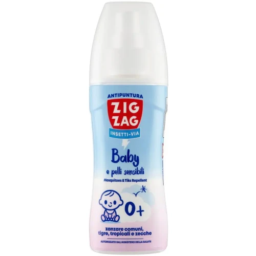 Spray protector împotriva țânțarilor și căpușelor Zig Zag Baby, 100 ml cumpăra în Chișinau