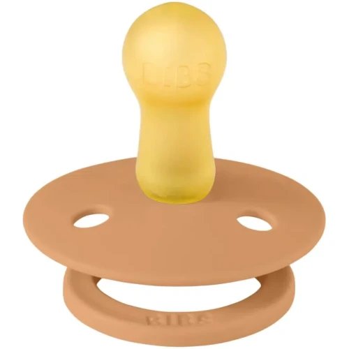 Suzetă rotundă din latex Bibs Colour Pumpkin, 6-18 luni cumpăra în Chișinau