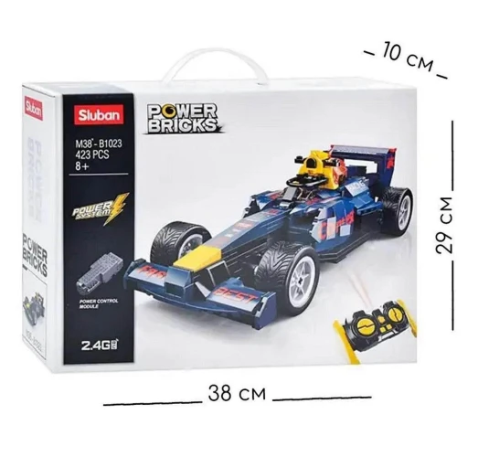 Set de construcție Sluban Automobil F1, cu telecomandă, 423 elemente cumpăra în Chișinau