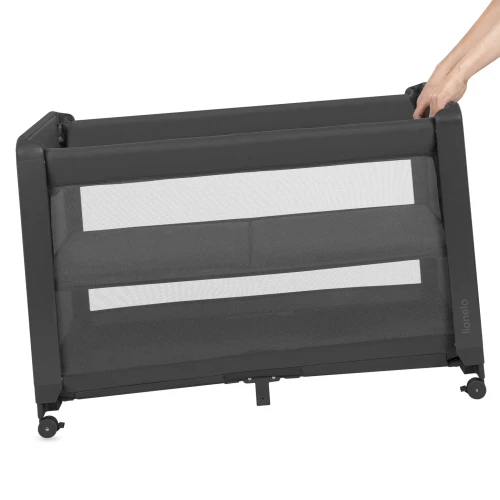 Кроватка манеж Lionelo Patty Grey Graphite купить в Кишиневе