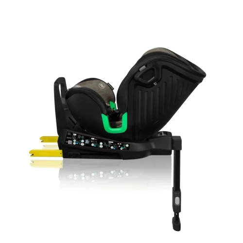 Scaun auto 40-150 cm (I-Size) Isofix Lionelo Harmony Green Oliver Leather, rotativ 360 cumpăra în Chișinau