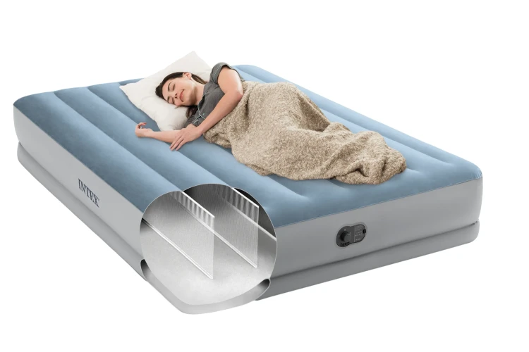 Saltea gonflabilă Intex Velur Comfort Mid-Rise cu pompă USB integrată 5 V cumpăra în Chișinau