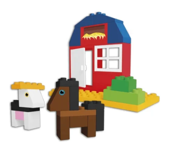 Конструкторы Androni Giocattoli UnicoPlus Ферма, 40 элементов купить в Кишиневе