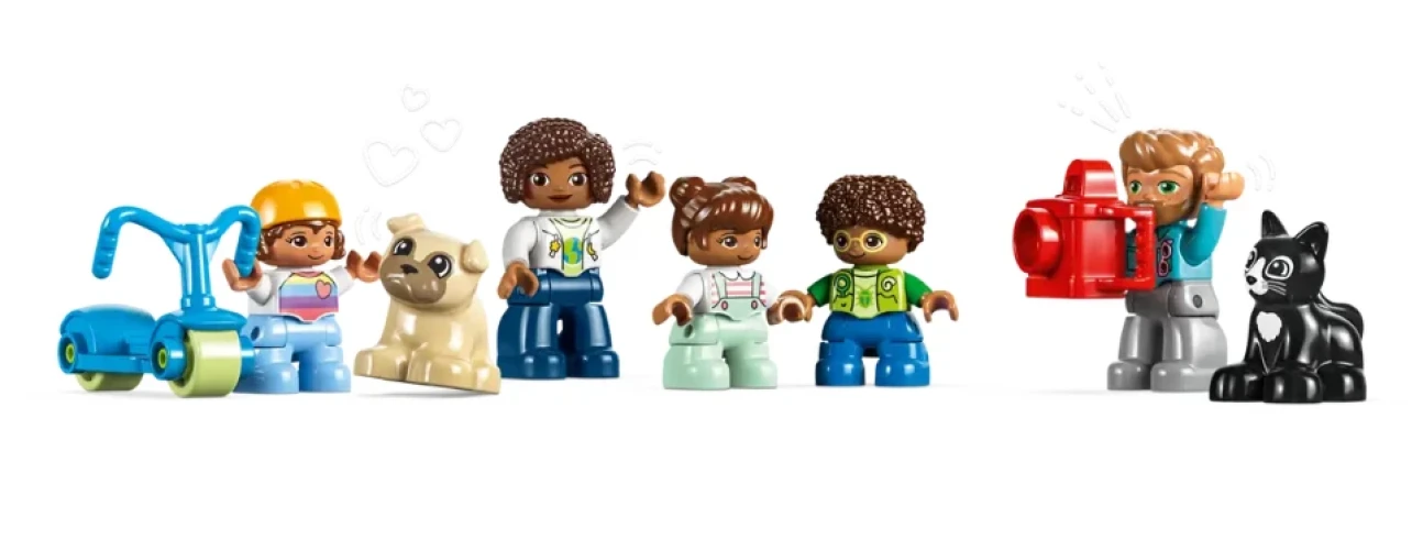 Конструкторы Lego Duplo 3in1 Family House, 218 элементов купить в Кишиневе