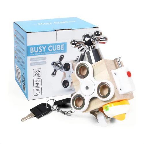 Busy cube New World 7 in 1 Montessori cumpăra în Chișinau