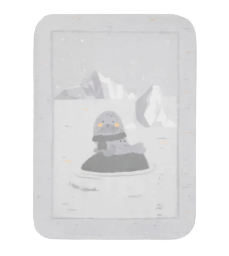 Păturică Kikkaboo Seally Me Grey 80x110 cm cumpăra în Chișinau