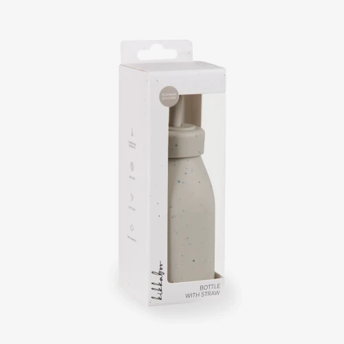 Cană cu pai Kikkaboo Platinum Silicone Sand (18 luni+), 200 ml cumpăra în Chișinau