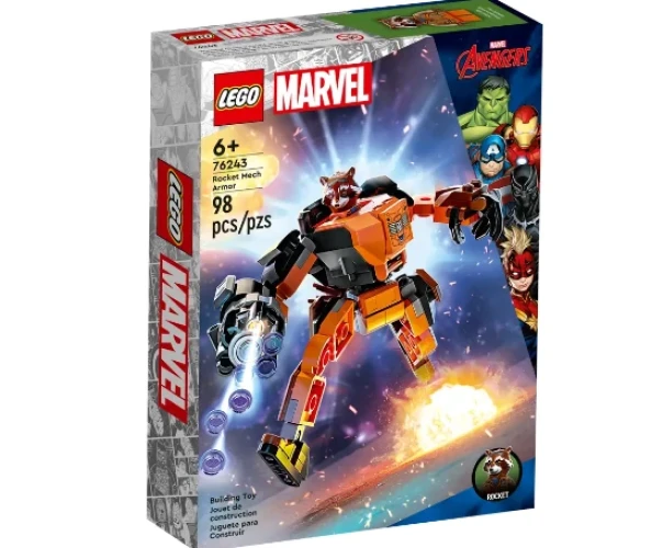 Set de constructie Lego Marvel Rocket Mech Armor , 98 elemente cumpăra în Chișinau