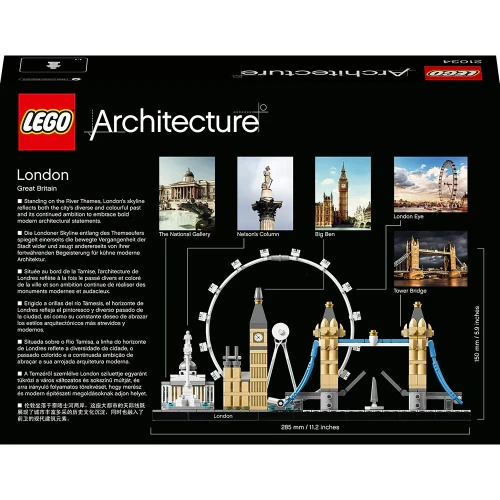Set construcție Lego Architecture London, 468 elemente cumpăra în Chișinau