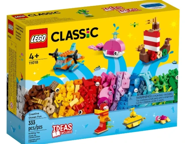 Конструкторы Lego Classic Creative Ocean Fun, 333 элементов купить в Кишиневе