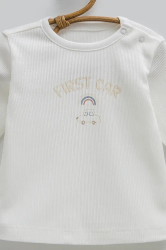 Комплект из 3 штук Caramell First Car Grey (6-9М) купить в Кишиневе