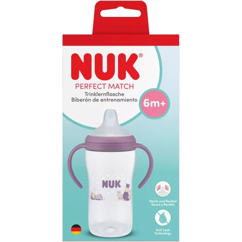 Cana anti-varsare NUK Perfect Match in sort. (6 luni+), 260 ml cumpăra în Chișinau