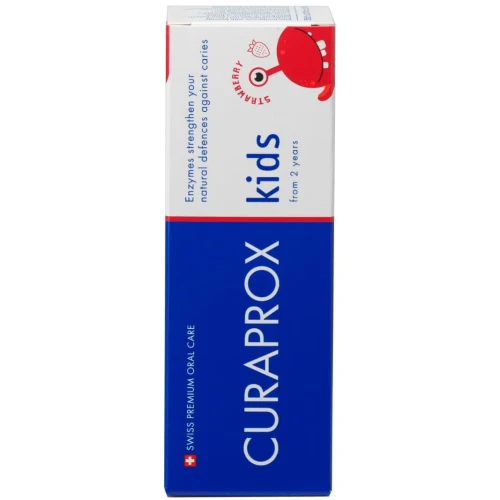 Pasta de dinti Curaprox Kids Strawberry cu flour (2 ani +) cumpăra în Chișinau