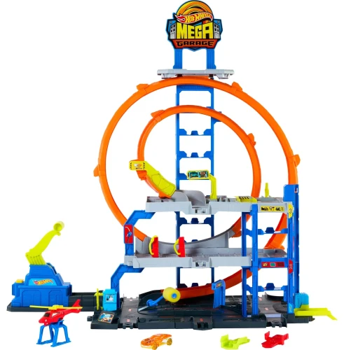 Конструктор Hot Wheels Мега гараж с петлёй купить в Кишиневе