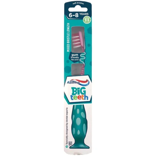 Periuta de dinti Aquafresh Big Teeth in sort. (6-8 ani) cumpăra în Chișinau