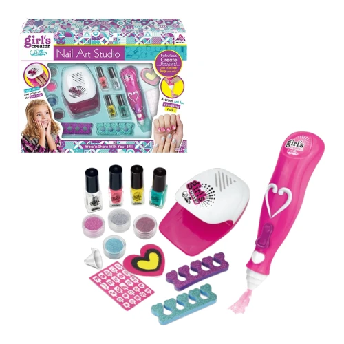 Set pentru manichiură Essa Toys Girl's Creator Nail Art Studio cu uscător de unghii cumpăra în Chișinau
