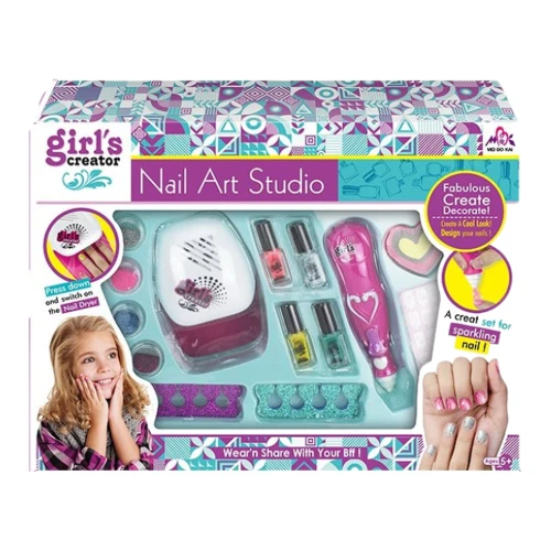 Set pentru manichiură Essa Toys Girl's Creator Nail Art Studio cu uscător de unghii cumpăra în Chișinau