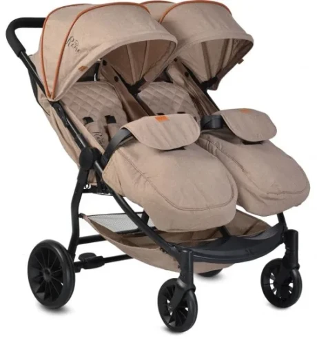 Коляска для двойни Moni Rome Beige купить в Кишиневе