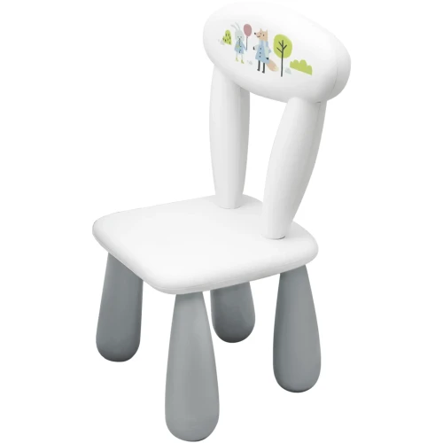 Măsuță cu scaun Maltex Luna Town White Grey cumpăra în Chișinau