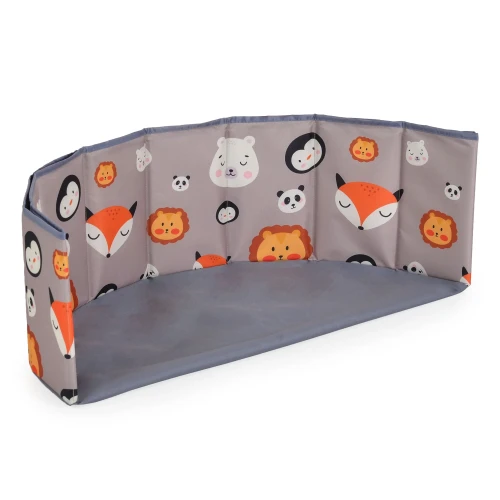 Игровой манеж с шариками Moni Melo 90 balls Animals Grey купить в Кишиневе