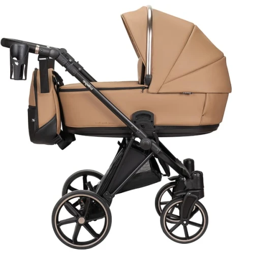 Carucior 2 in 1 Angelina Enigma Premium Eco Leather Dawn Pink cumpăra în Chișinau