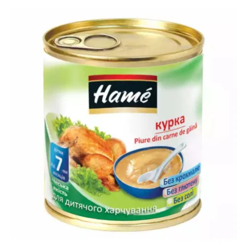 Пюре Hame Мясо куриное (7 мес+), 100 г купить в Кишиневе