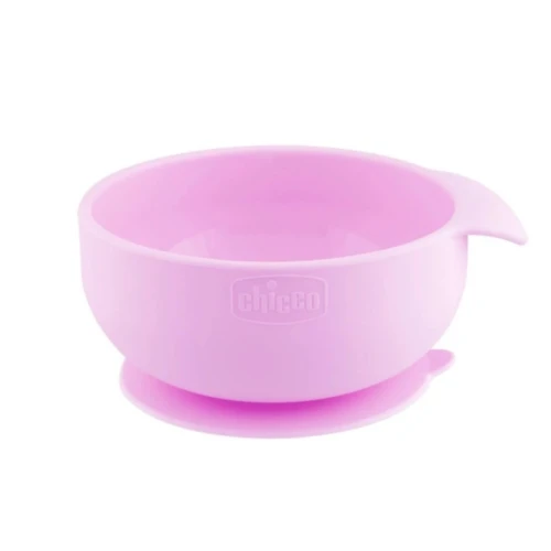 Bol din silicon Chicco Easy Bowl Pink cumpăra în Chișinau