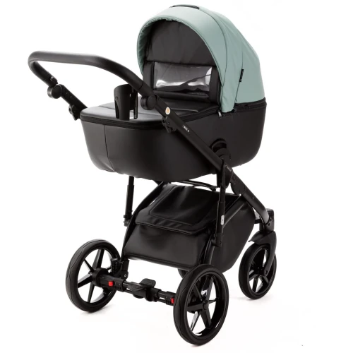 Коляска 2/1 Adamex Nola Deluxe Mint Black купить в Кишиневе