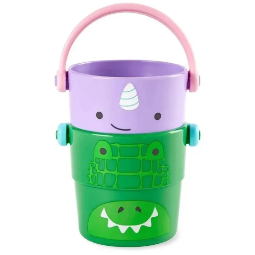 Игрушки для ванны Skip Hop Multi Zoo Stack & Pour, 5 шт. купить в Кишиневе
