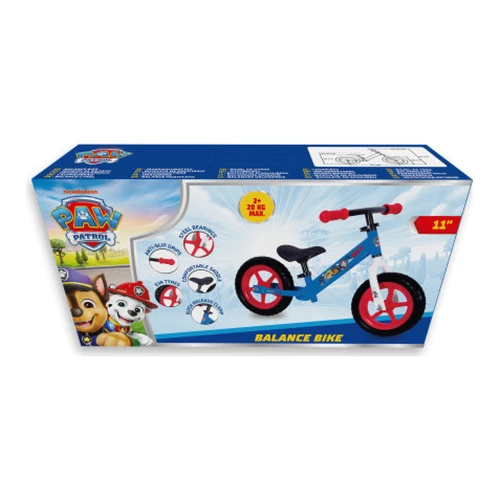 Bicicletă fără pedale Seven Paw Patrol Boys, albastru-roșu, roți 11 inch cumpăra în Chișinau