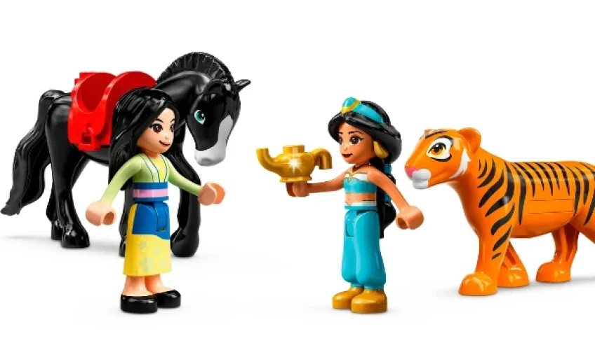 Set constructie Lego Disney Jasmine and Mulan's Adventure, 176 elemente cumpăra în Chișinau