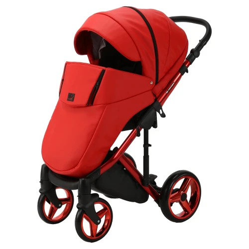 Коляска 2 в 1 Adamex Chantal Special Edition Red Black купить в Кишиневе