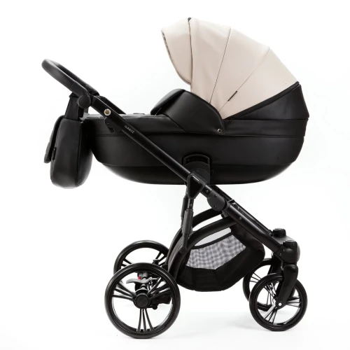 Carucior 2 in 1 Adamex Lanti Deluxe Beige Black cumpăra în Chișinau
