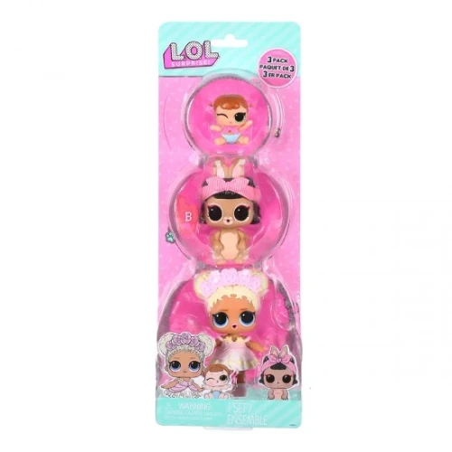 Papusa LOL  OPP Tot+Pet+Lil Sis-Flower Child+Short Shop Hop+Lil Majorette cumpăra în Chișinau