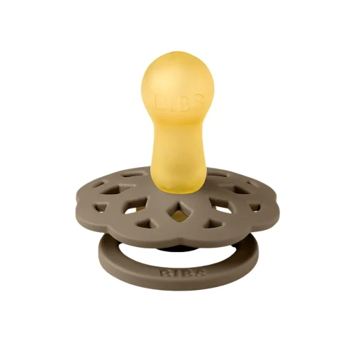 Круглые латексные соски Bibs Boheme Dark Oak & Blush (6-18 мес.), 2 шт. купить в Кишиневе