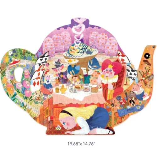 Puzzle Mideer Alice's Tea Party, 200 elemente cumpăra în Chișinau