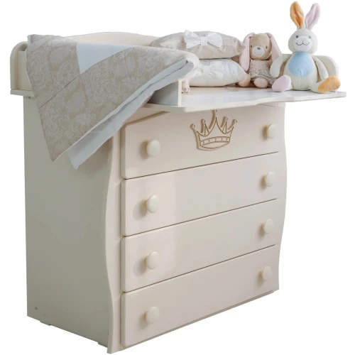 Комод-пеленальный столик Miracolo Корона Кремовый купить в Кишиневе